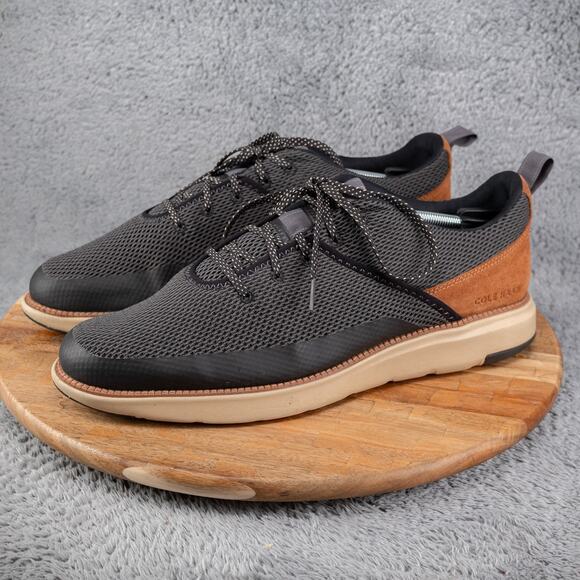 Cole Haan Grand Atlantic Black Brown Sneaker C34651 Size 13 M - Picture 3 of 7